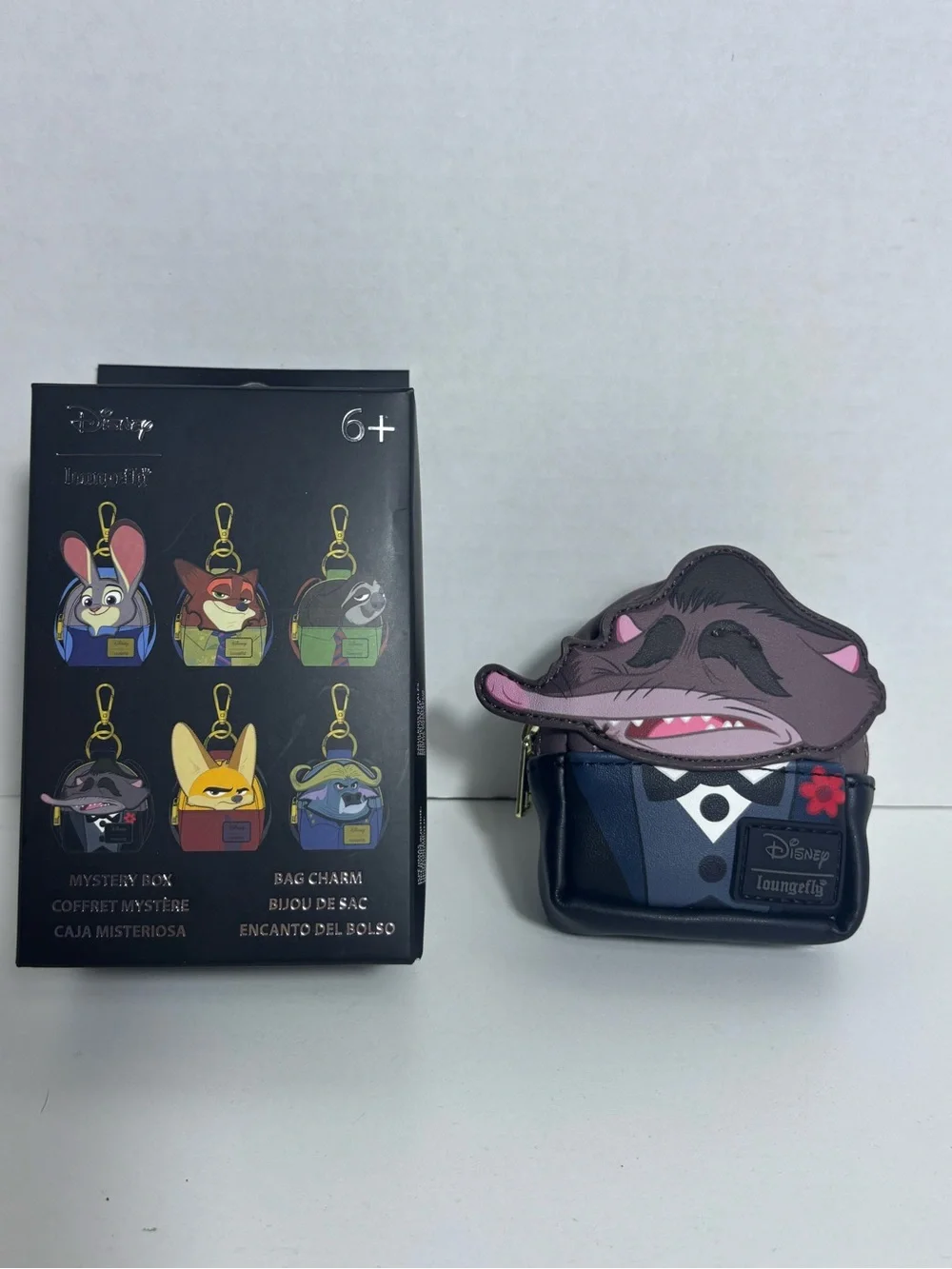 Mr. Big - Loungefly Disney Zootopia Mystery Mini Backpack Keychain Charm